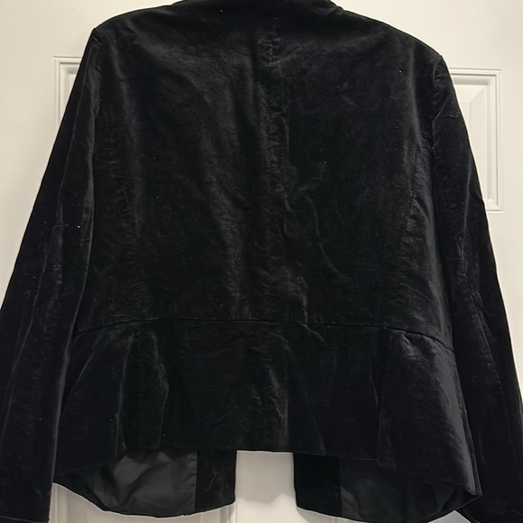 LOFT Military styled holiday edition velvet jacket - Picture 6 of 6